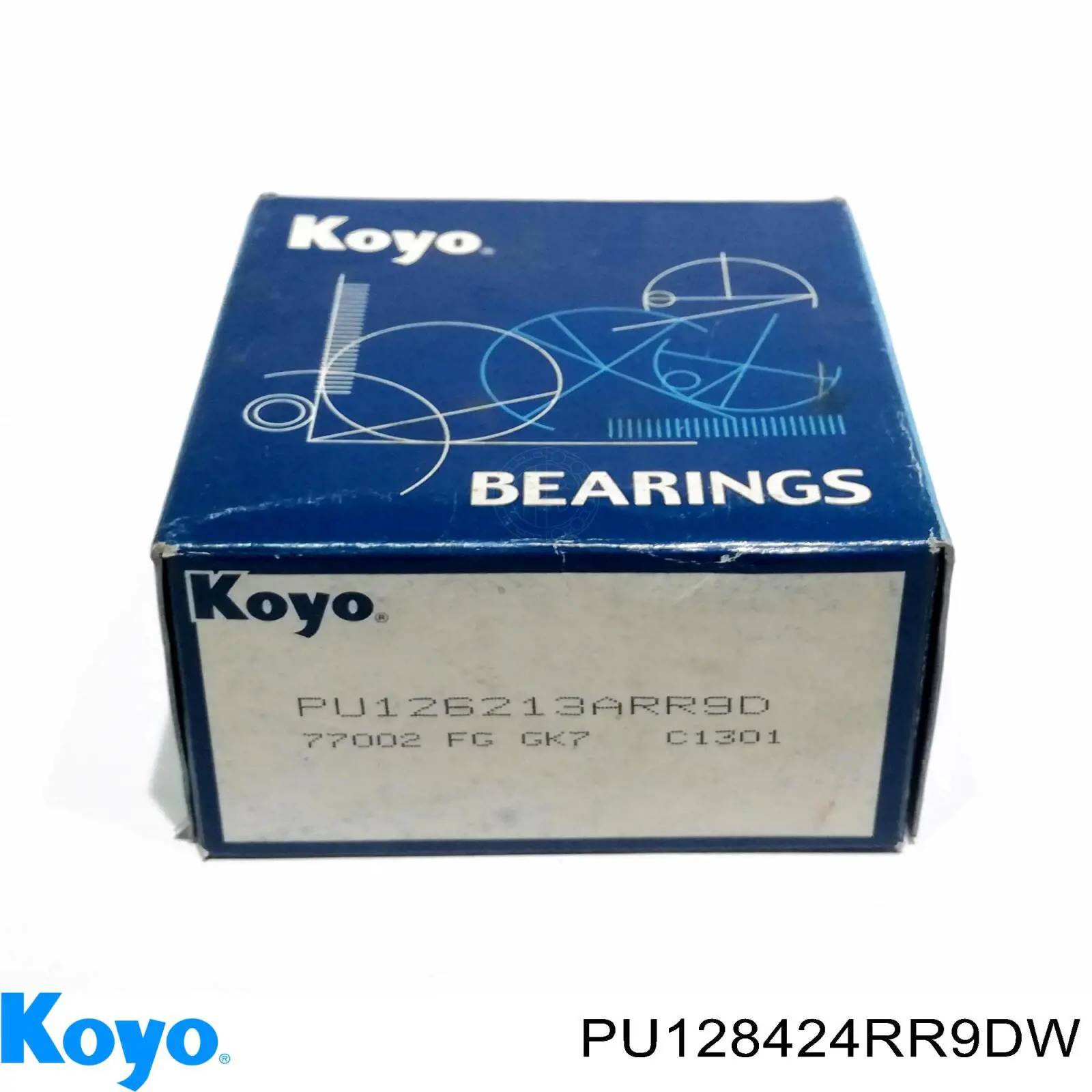 PU128424RR9DW Koyo Rolo parasita da correia do mecanismo de distribuição de gás