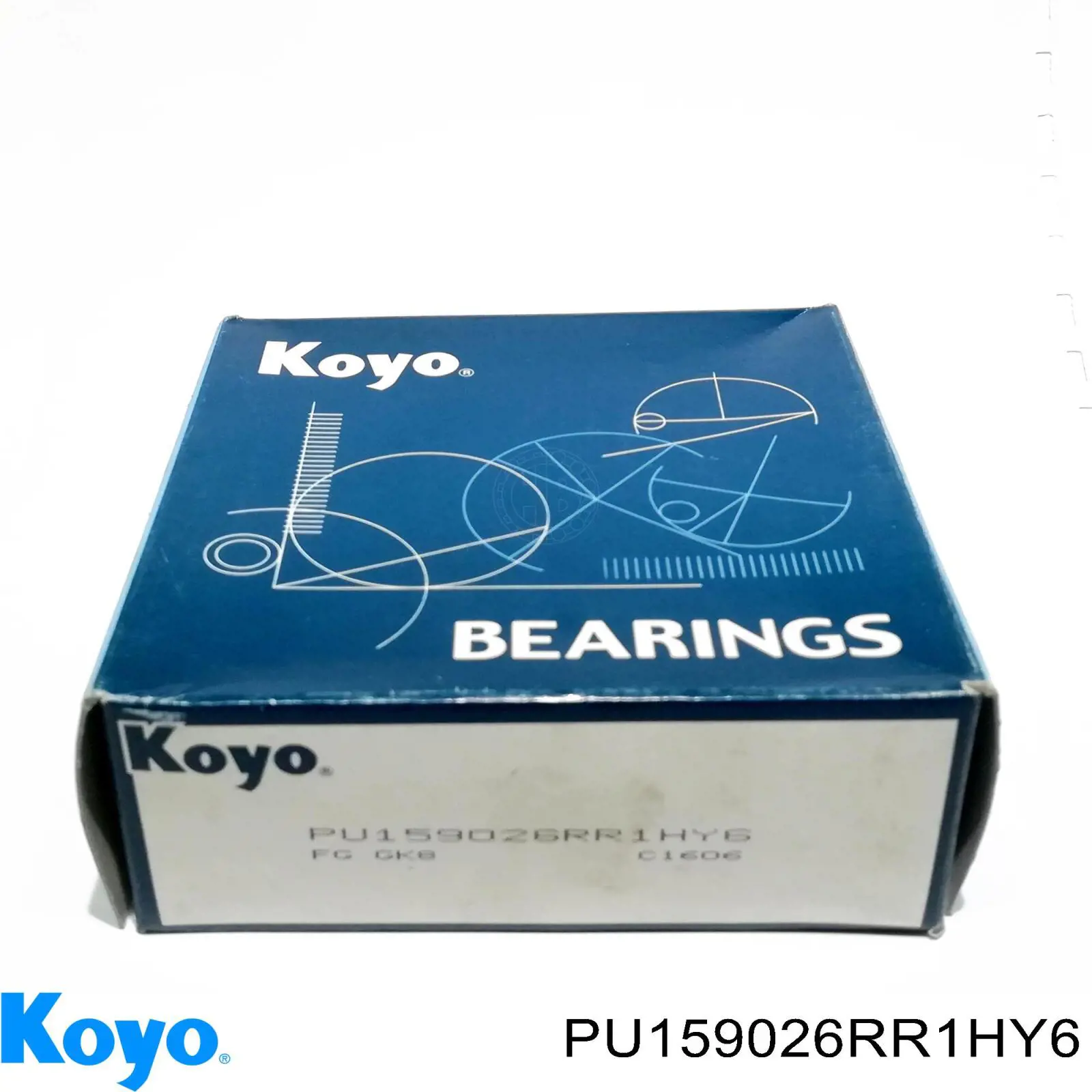 PU159026RR1HY6 Koyo Rolo parasita da correia de transmissão