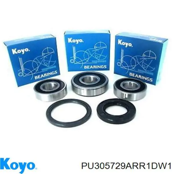 Rolo parasita da correia do mecanismo de distribuição de gás PU305729ARR1DW1 Koyo
