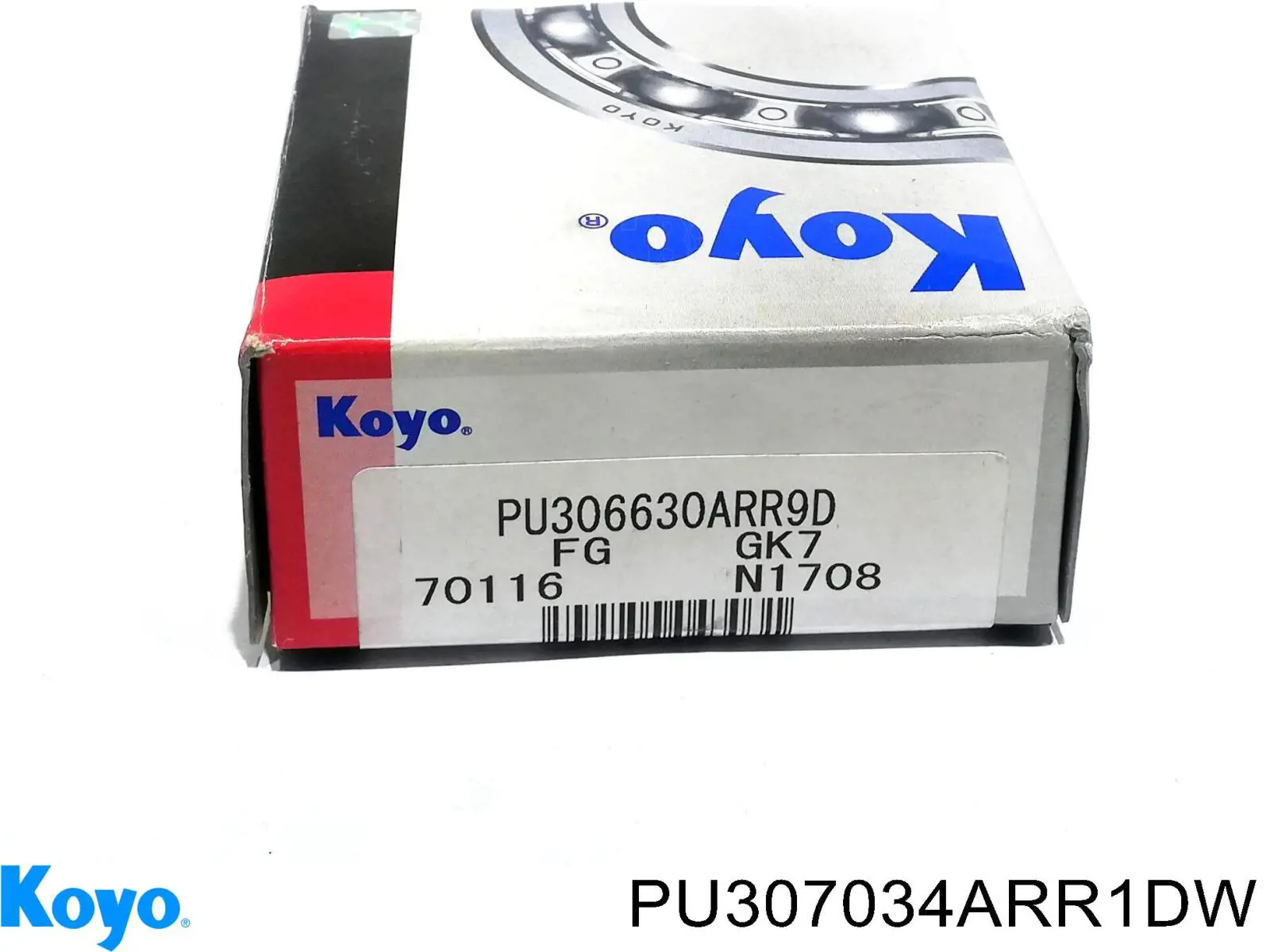 PU307034ARR1DW Koyo Rolo de reguladora de tensão da correia do mecanismo de distribuição de gás