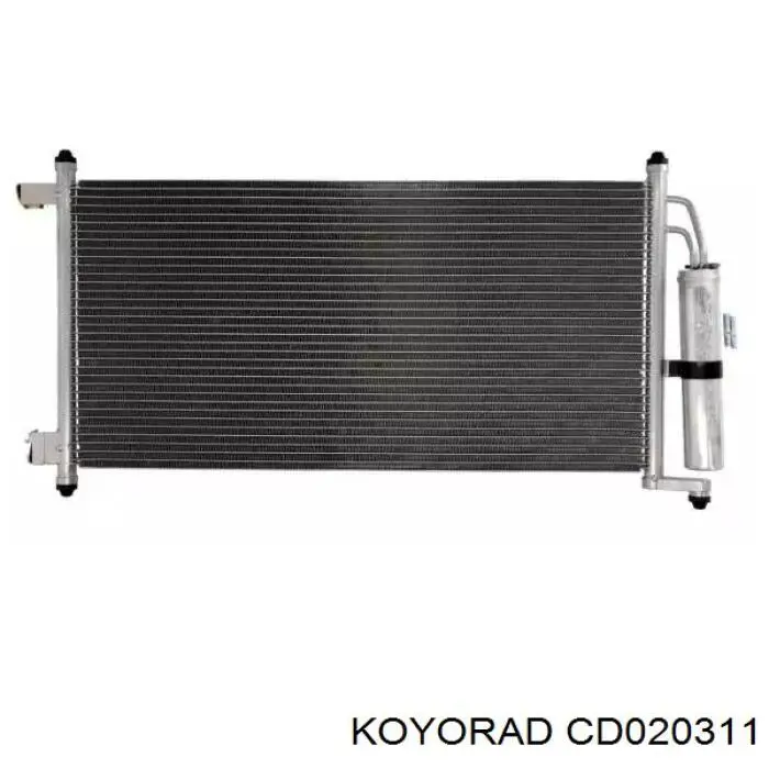 CD020311 Koyorad Radiador de aparelho de ar condicionado
