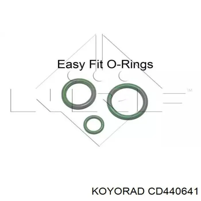 CD440641 Koyorad Radiador de aparelho de ar condicionado