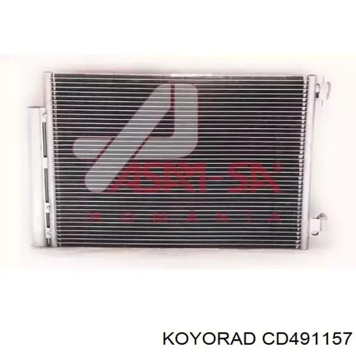 Radiador de aparelho de ar condicionado CD491157 Koyorad