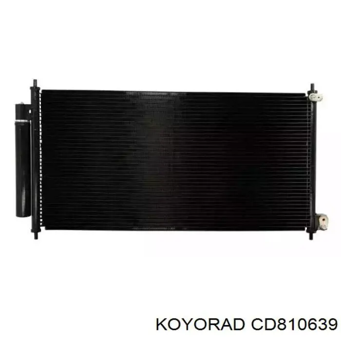 Radiador de aparelho de ar condicionado Koyorad CD810639 preço, a partir de 116,43 USD