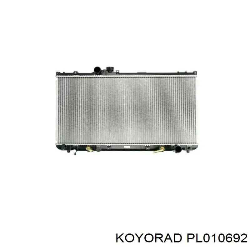 Radiador de esfriamento de motor PL010692 Koyorad
