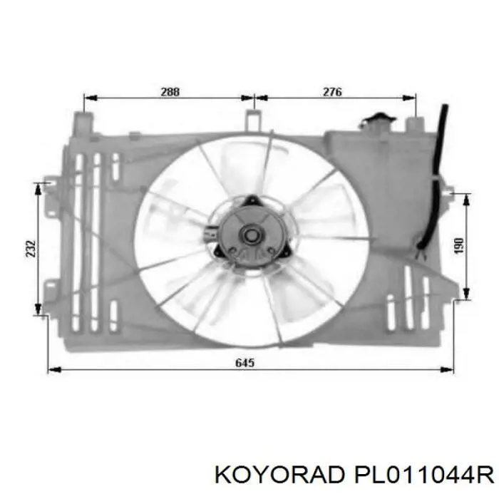 Radiador de esfriamento de motor Koyorad PL011044R preço, a partir de 252,22 USD