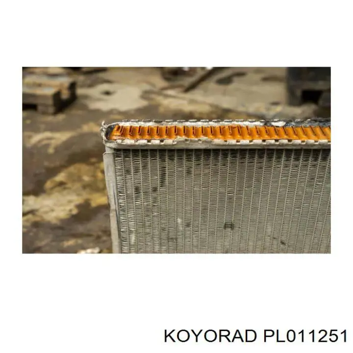 Radiador de esfriamento de motor PL011251 Koyorad