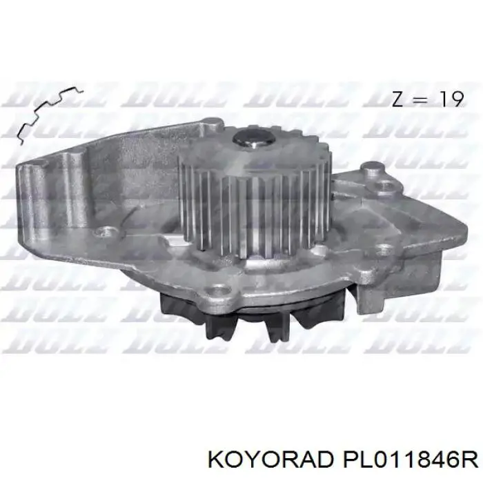 Radiador de esfriamento de motor Koyorad PL011846R preço, a partir de 138,00 USD