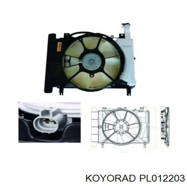 Radiador de esfriamento de motor Koyorad PL012203 preço, a partir de 228,37 USD