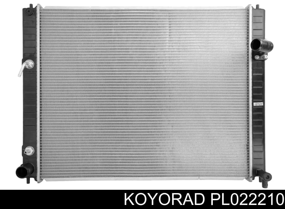 PL022210 Koyorad Radiador de esfriamento de motor
