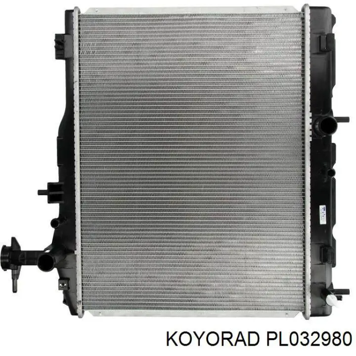 1350A670 Mitsubishi Radiador de esfriamento de motor