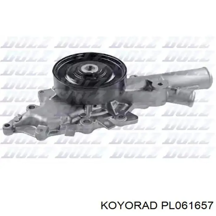 Radiador de esfriamento de motor PL061657 Koyorad