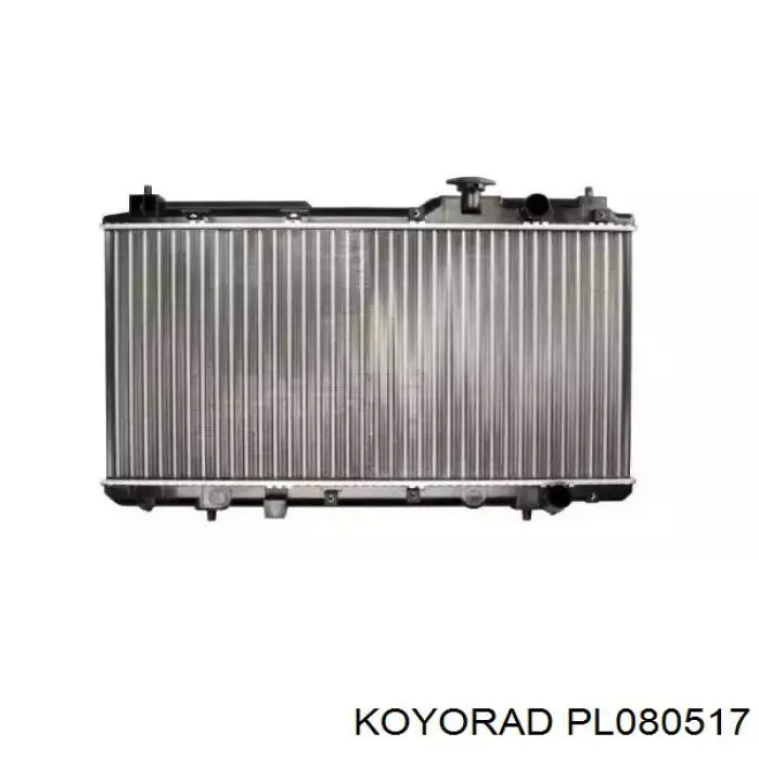 Radiador de esfriamento de motor PL080517 Koyorad