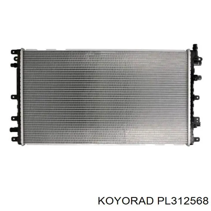 Radiador de esfriamento de motor Koyorad PL312568