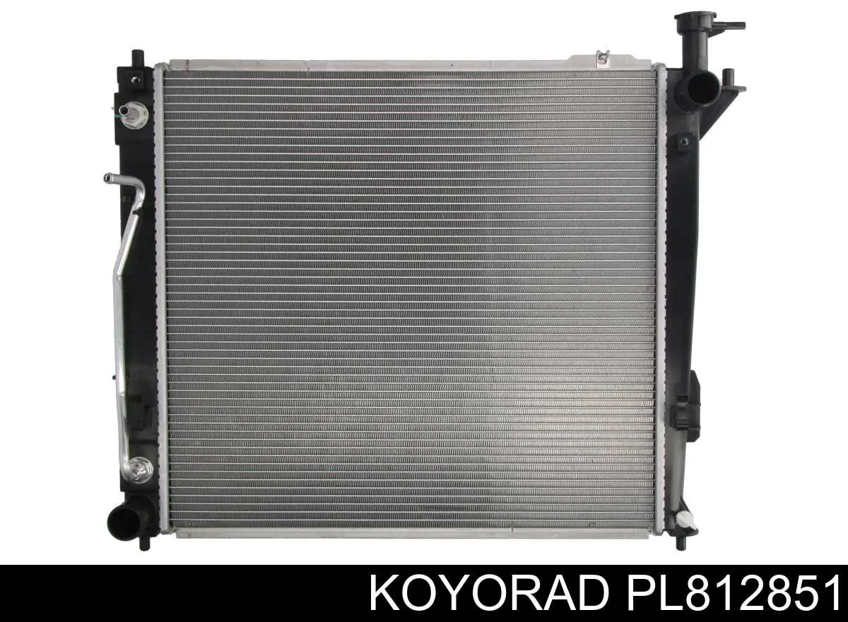 Radiador de esfriamento de motor PL812851 Koyorad