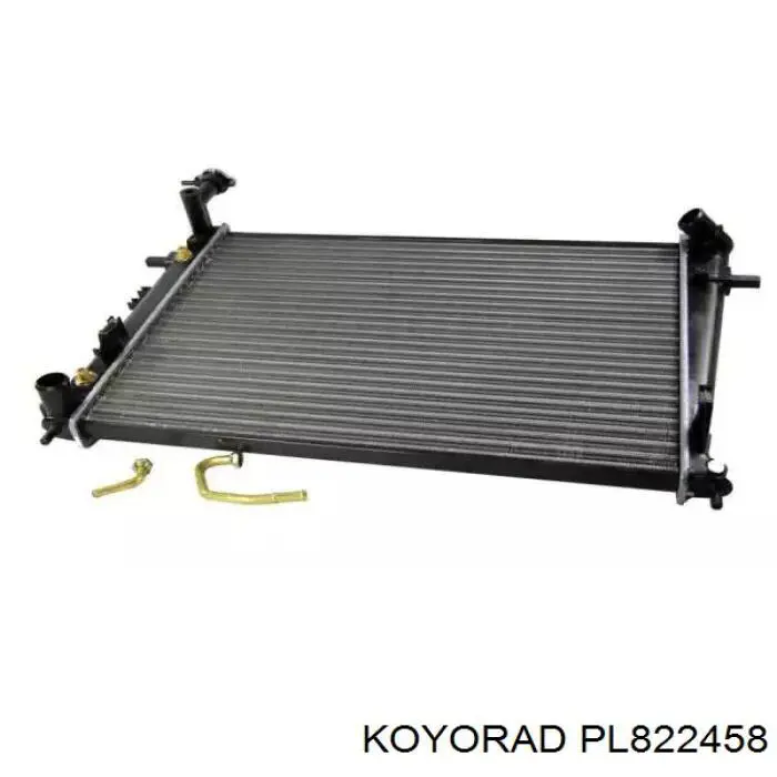 Radiador de esfriamento de motor PL822458 Koyorad