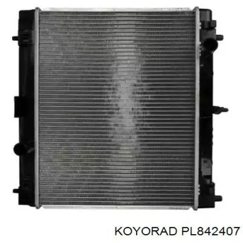 Radiador de esfriamento de motor PL842407 Koyorad