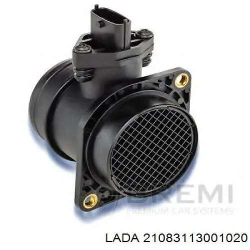 Sensor de fluxo (consumo) de ar, medidor de consumo M.A.F. - (Mass Airflow) 21083113001020 Lada