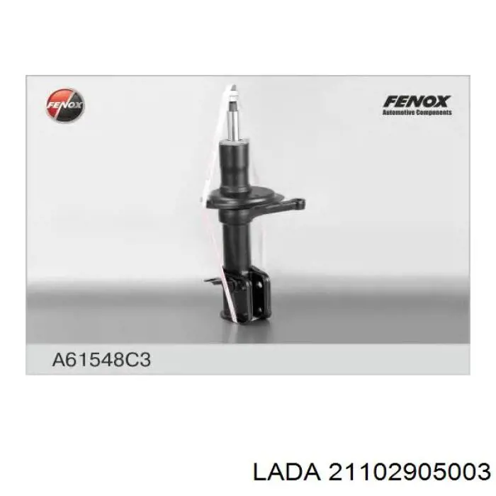 Amortecedor dianteiro esquerdo Lada 21102905003 preço, a partir de 50,23 USD