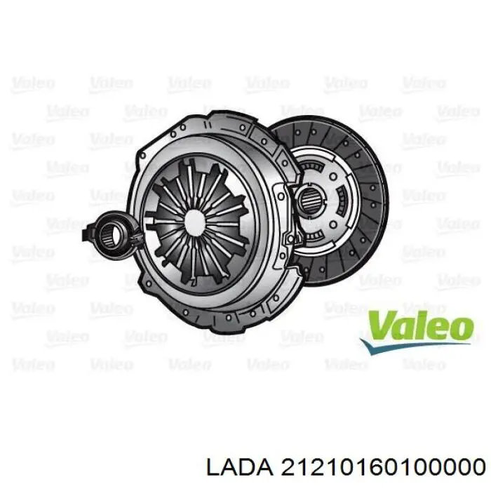 Kit de embraiagem (3 peças) Lada 21210160100000 preço, a partir de 88,91 USD