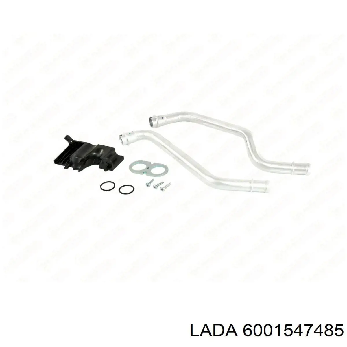 6001547485 Lada Mangueira do radiador de aquecedor (de forno), dupla