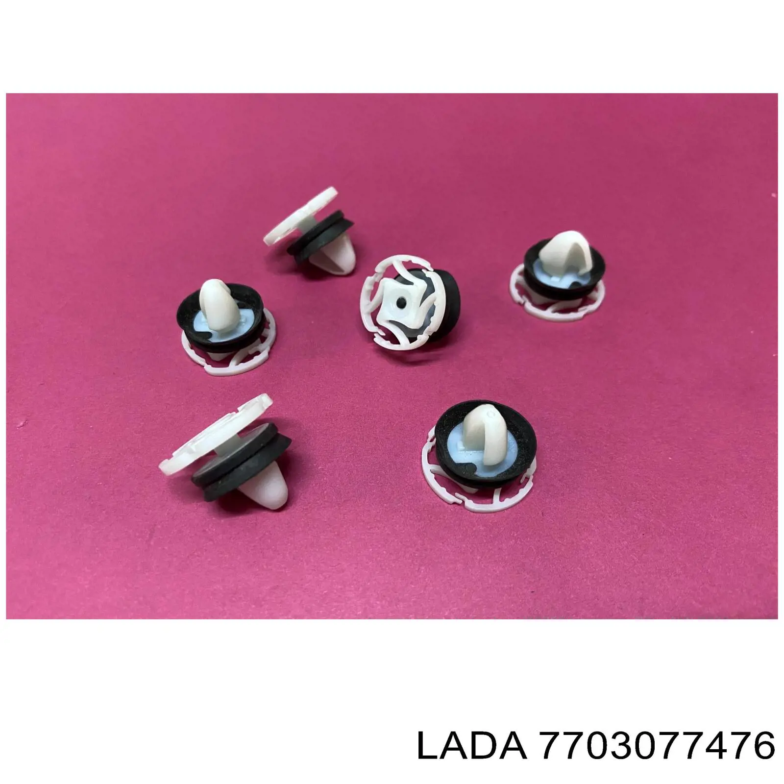 7703077476 Lada Cápsula (prendedor) de fixação de revestimento da porta