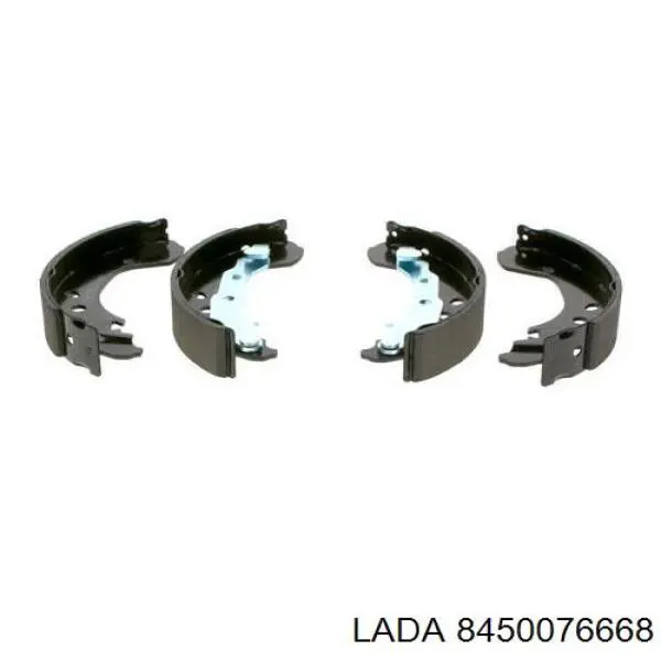 Sapatas do freio traseiras de tambor Lada 8450076668 preço, a partir de 35,25 USD