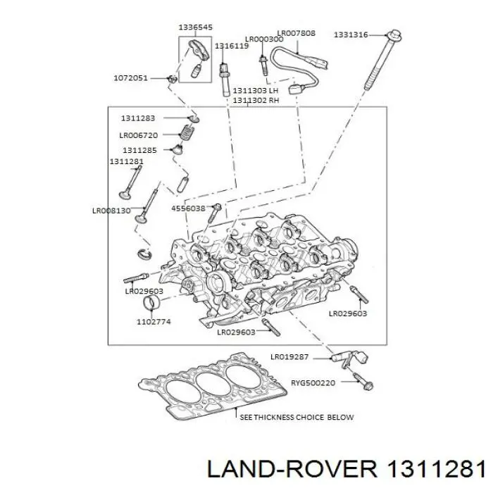Válvula de admissão Land Rover 1311281 preço, a partir de 9,87 USD