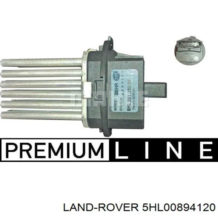 Compre 5HL00894120 Land Rover Aquecedor elétrico de ar do sistema de calefacção de salão