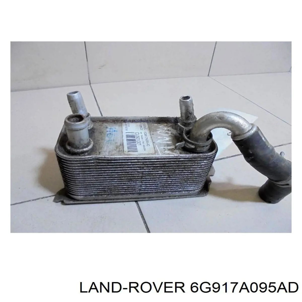 Radiador de óleo 6G917A095AD Land Rover