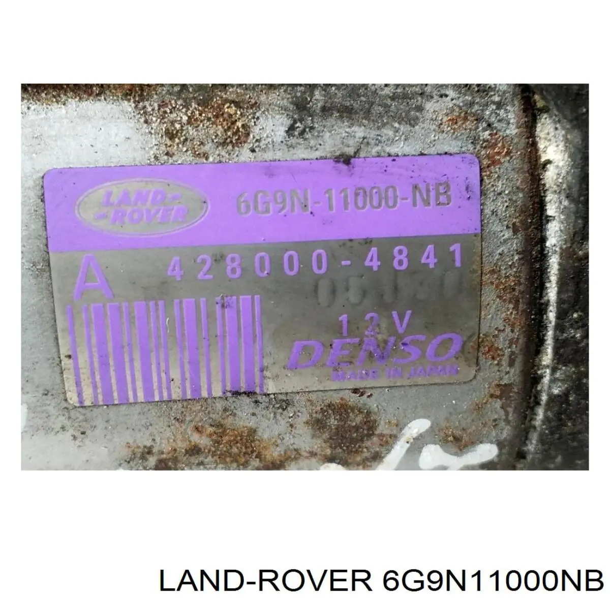Motor de arranco Land Rover 6G9N11000NB preço, a partir de 124,29 USD