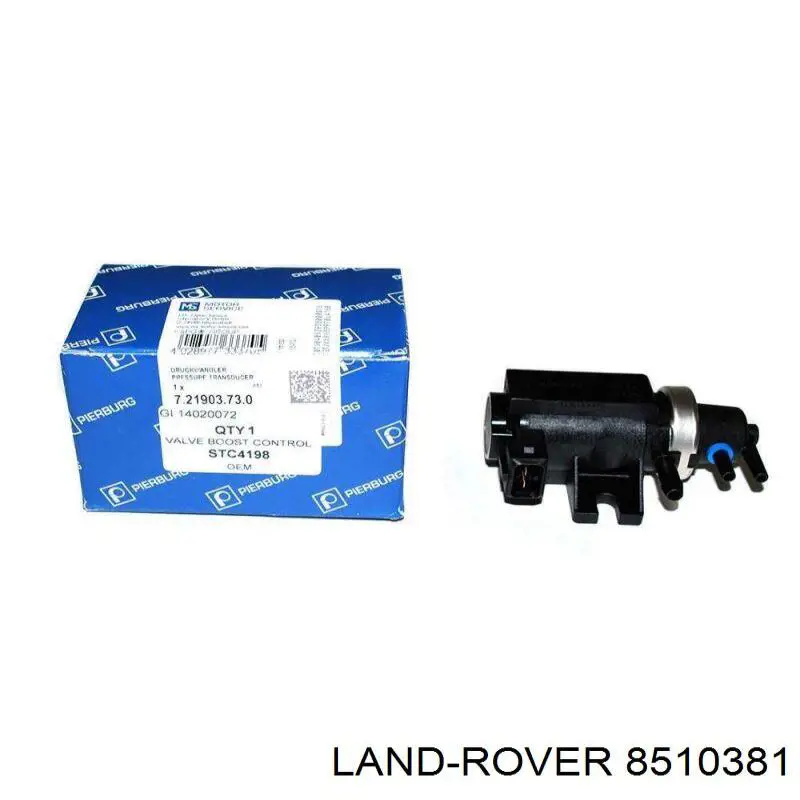8510381 Land Rover Válvula solenoide de regulação de comporta EGR