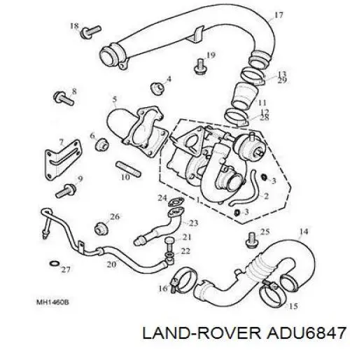 ADU6847 Land Rover 