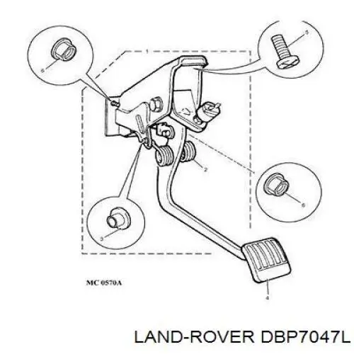  Land Rover DBP7047L preço, a partir de 19,39 USD