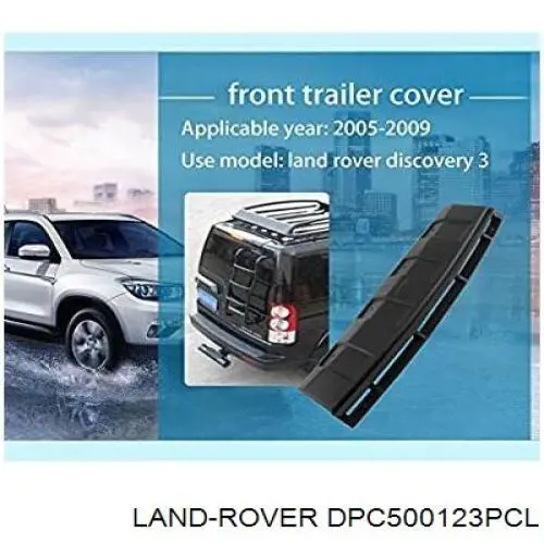 Tampão dianteira do pára-choque do gancho de reboque Land Rover DPC500123PCL preço, a partir de  USD