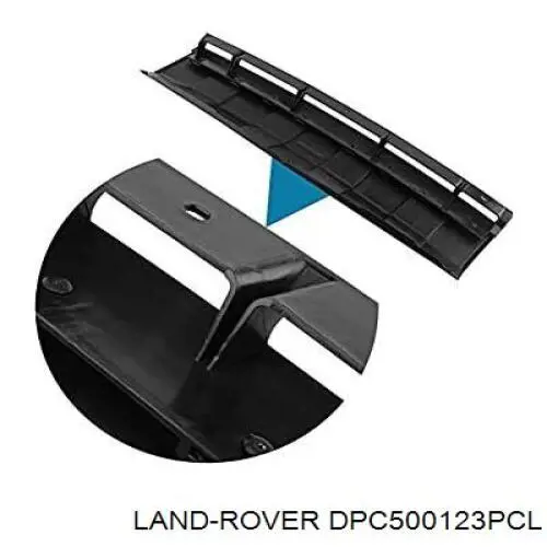 Compre DPC500123PCL Land Rover Tampão dianteira do pára-choque do gancho de reboque