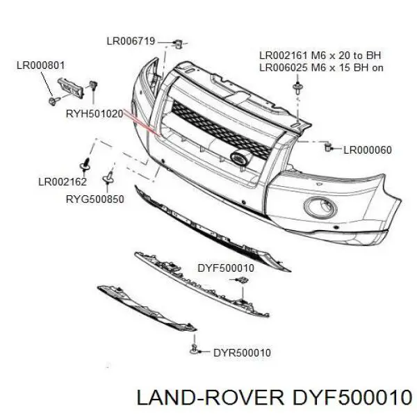  Land Rover DYF500010 preço, a partir de 6,49 USD