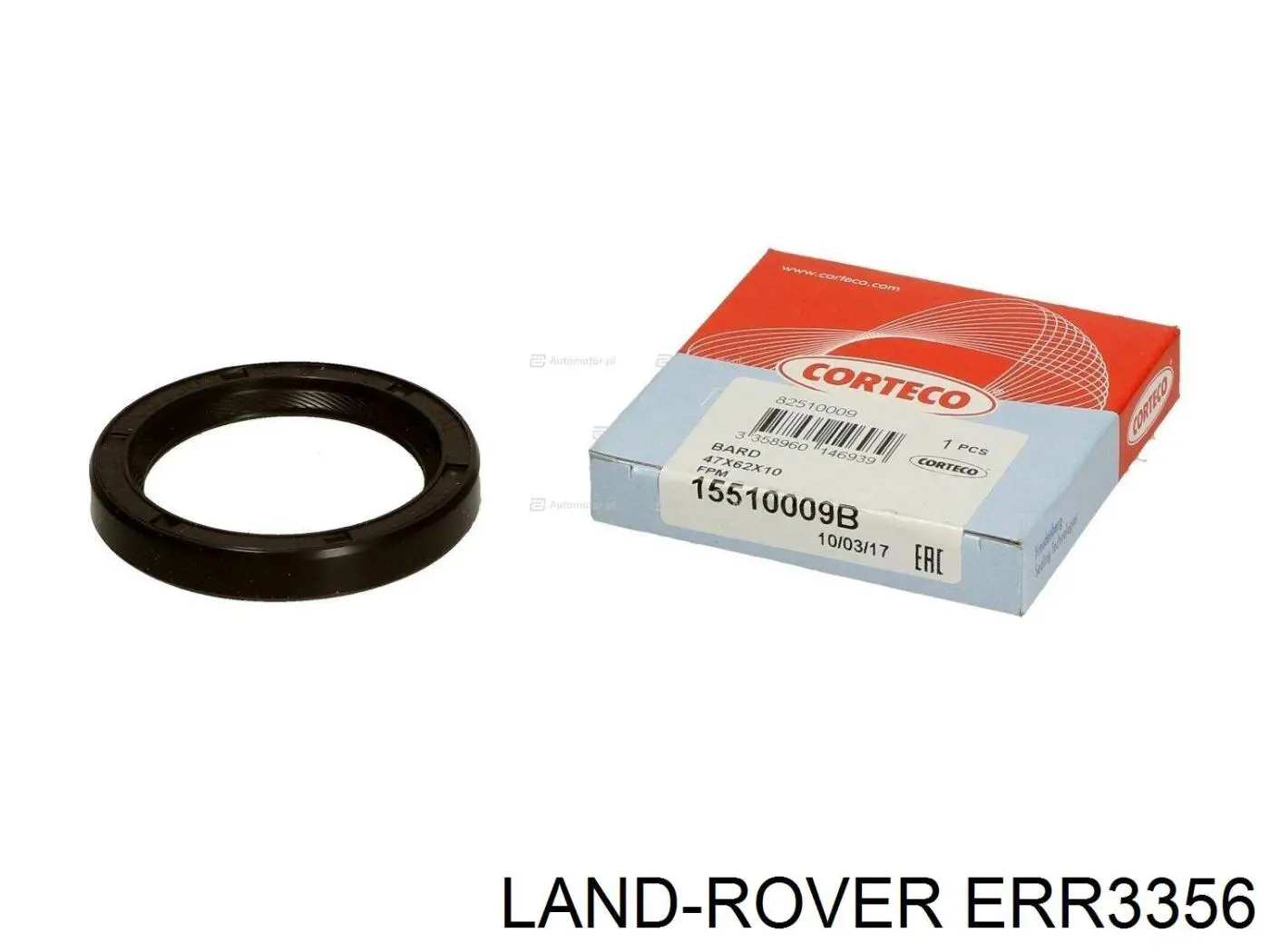 Vedação dianteira da árvore distribuidora de motor Land Rover ERR3356 preço, a partir de 7,83 USD