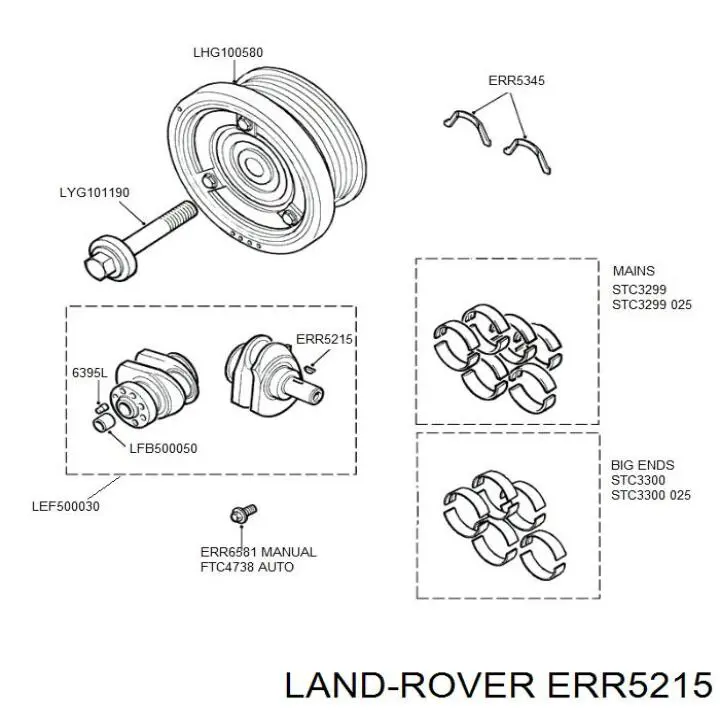 ERR5215 Land Rover 