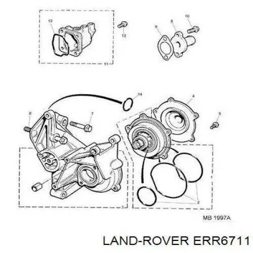  Land Rover ERR6711 preço, a partir de 14,14 USD
