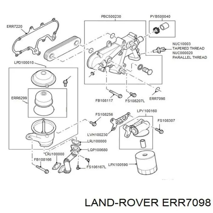  Land Rover ERR7098 preço, a partir de 4,03 USD