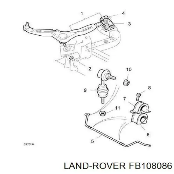 FB108086 Land Rover 