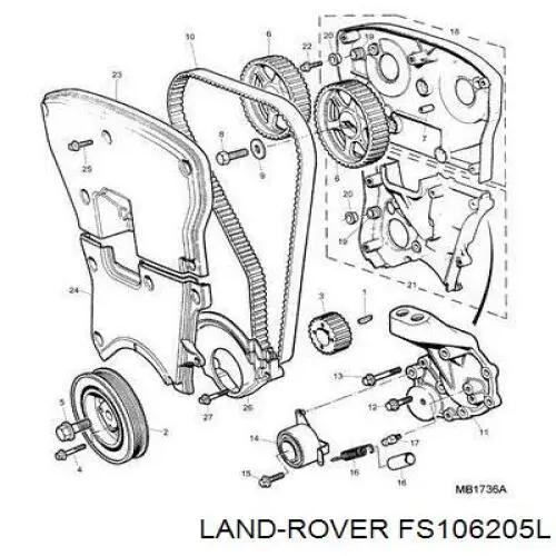  Land Rover FS106205L preço, a partir de  