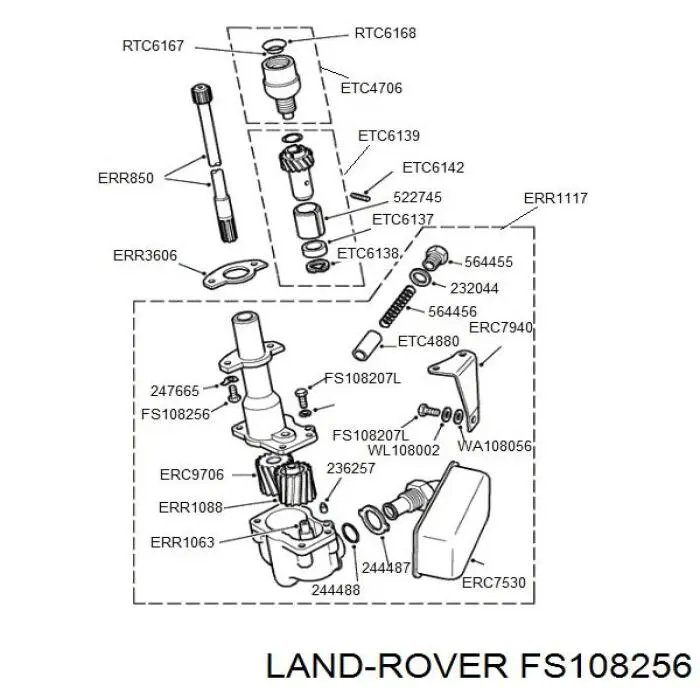  Land Rover FS108257L preço, a partir de 3,68 USD