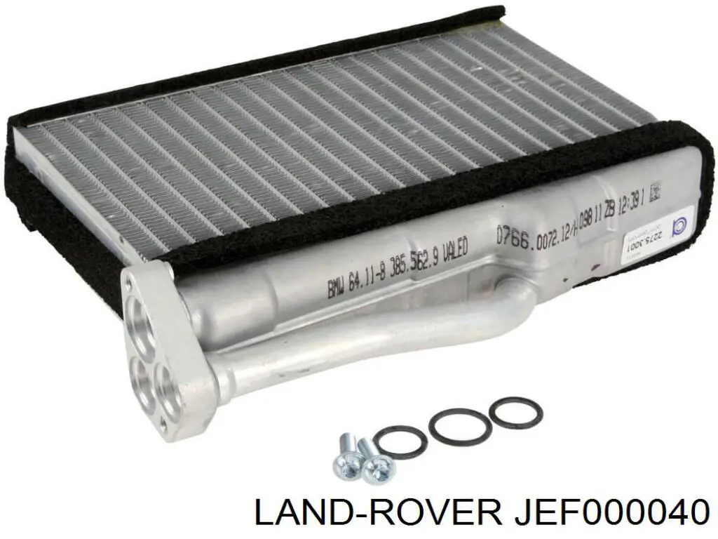 Radiador de forno (de aquecedor) Land Rover JEF000040 preço, a partir de  USD