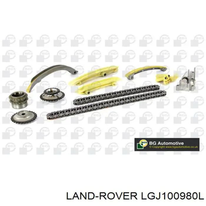 Compre LGJ100980L Land Rover Amortecedor de cadeia do mecanismo de distribuição de gás, direito