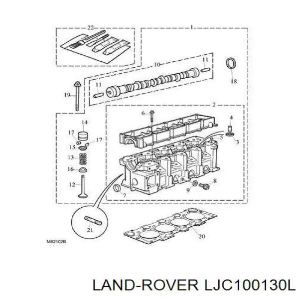 LJC100130L Land Rover 