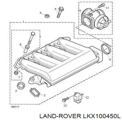 LKX100450L Land Rover 