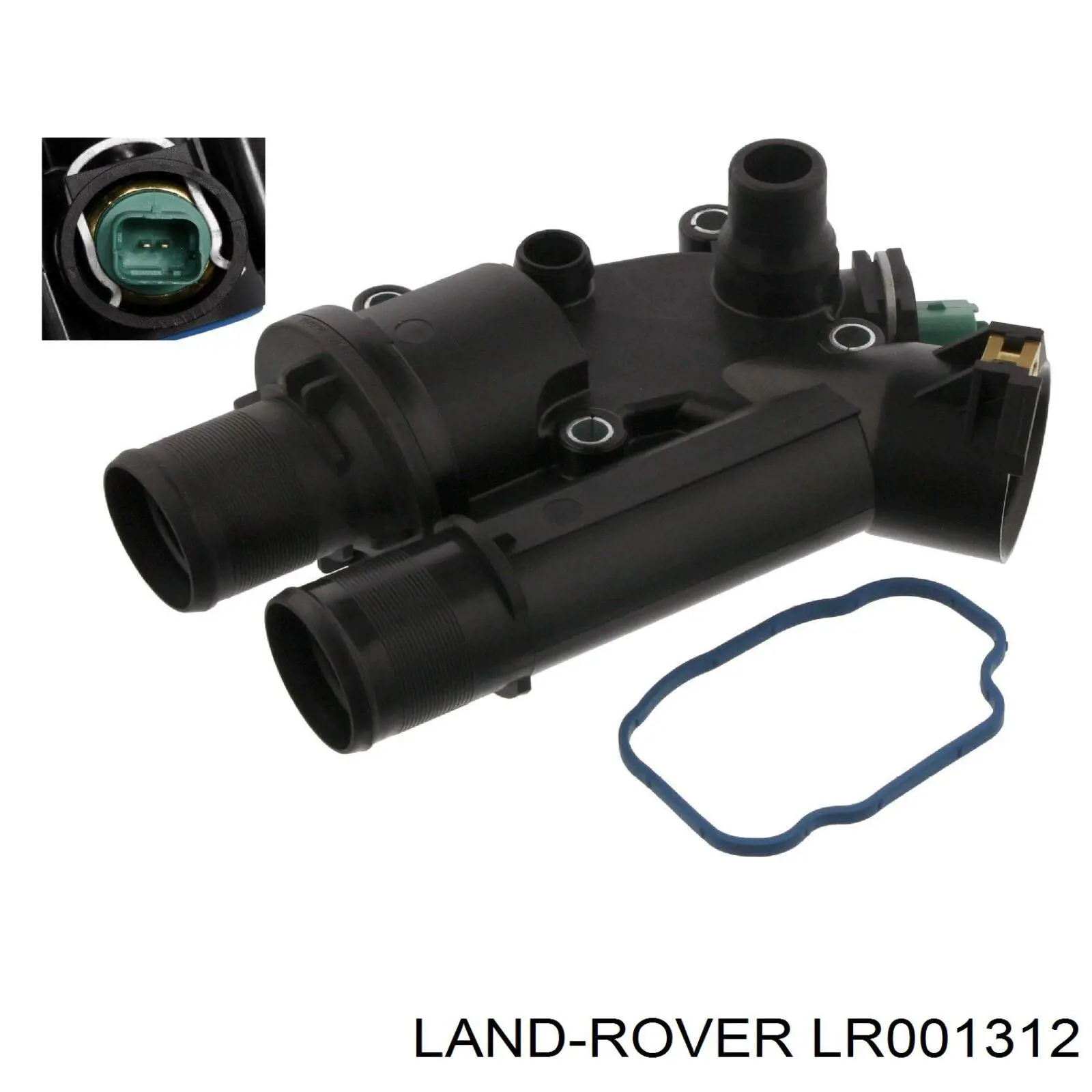 LR001312 Land Rover Caixa do termostato