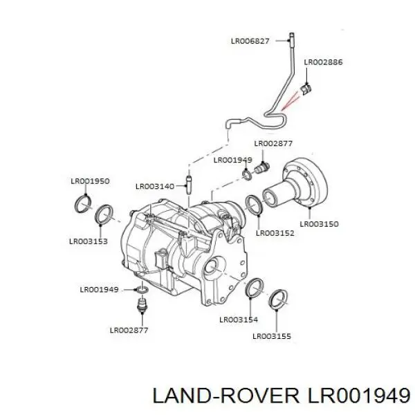 Vedante de rolha de panela da Caixa Automática de Mudança Land Rover LR001949 preço, a partir de 8,54 USD